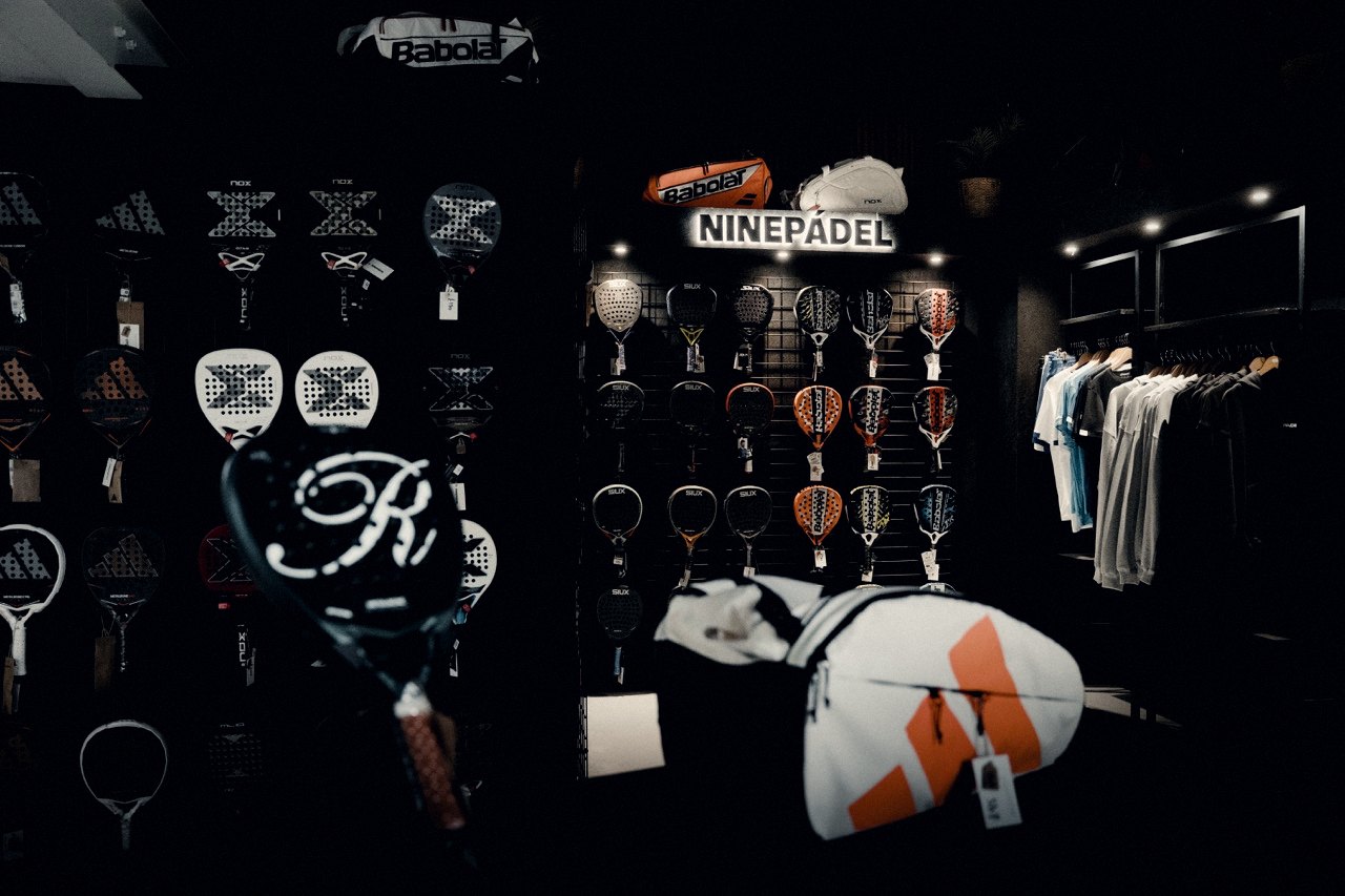 The Padel54 pro shop by NinePadel