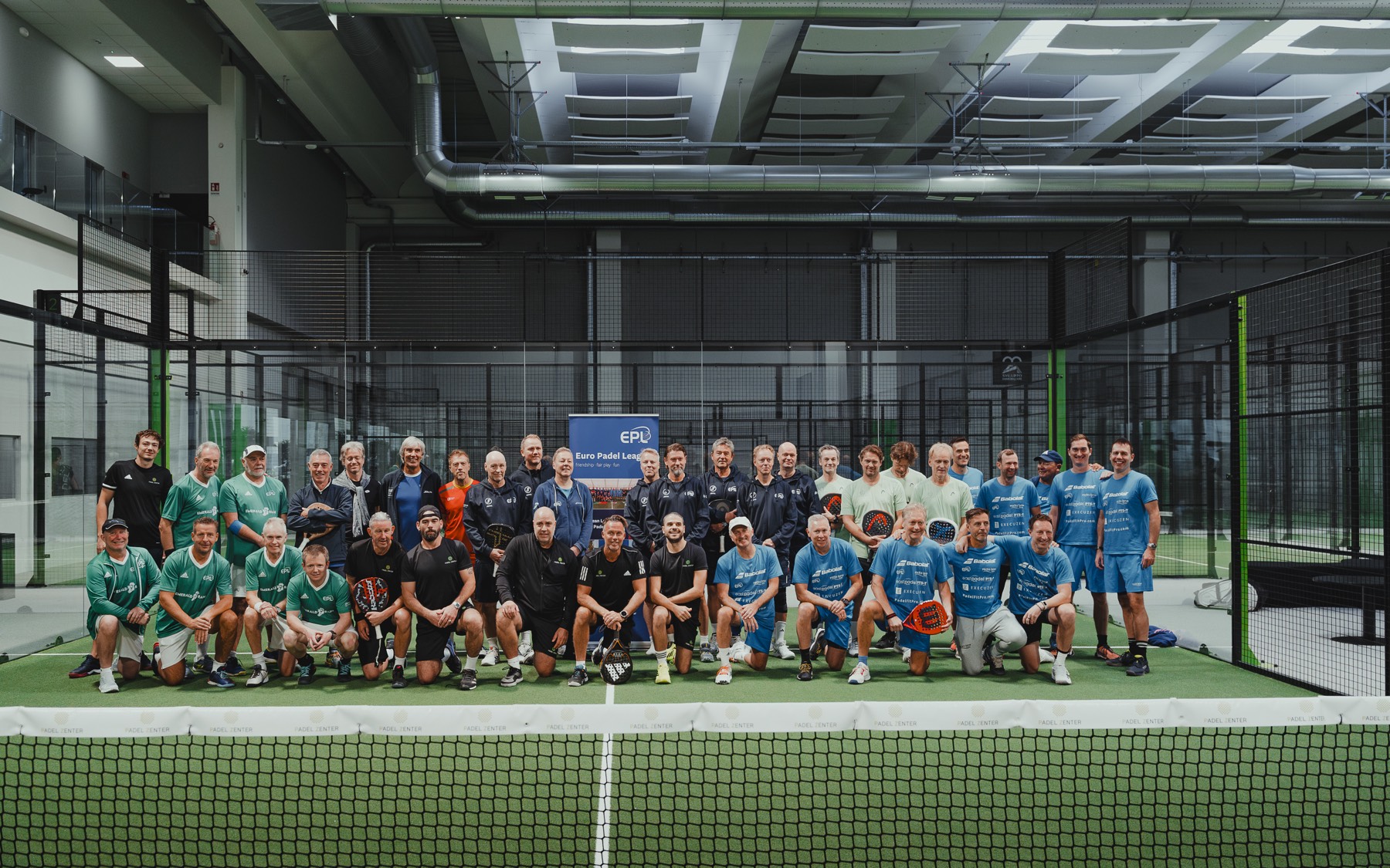 Euro Padel League tournament hosted at Padel54